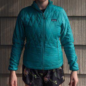 Patagonia Woman’s Teal Nano Puff Jacket
